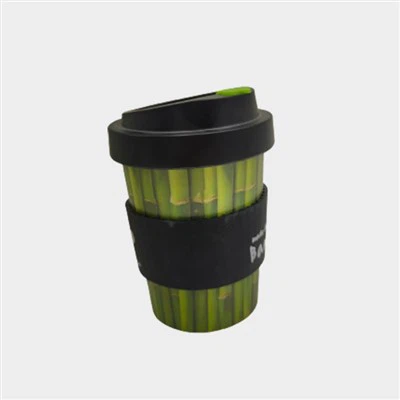 Kubek do kawy z włókna bambusowego