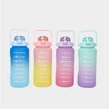 Jednorazowe duże kubki do koktajli mlecznych z nadrukiem